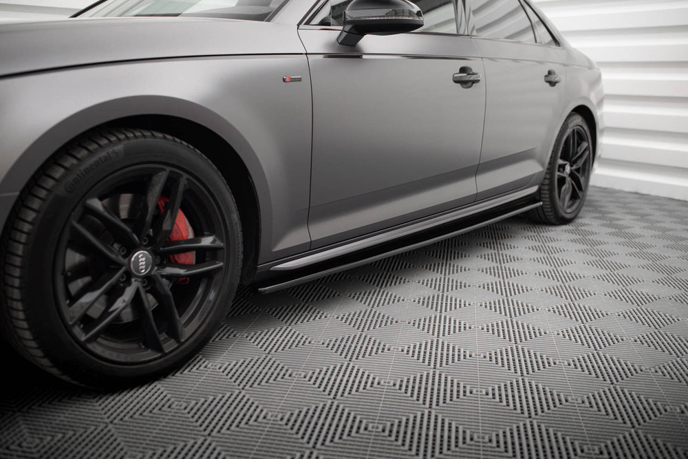 Maxton Seitenschweller Audi S4 / A4 S-Line / A4 Competition B9 2015-2024
