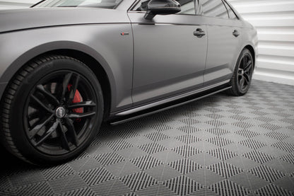 Maxton Seitenschweller Audi S4 / A4 S-Line / A4 Competition B9 2015-2024