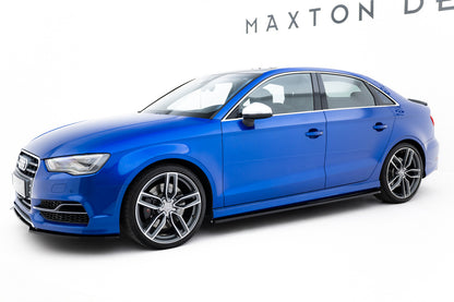 Maxton Design Seitenschweller Audi S3 / A3 S-Line 8V / 8V FL Limousine V.1 2013-2020