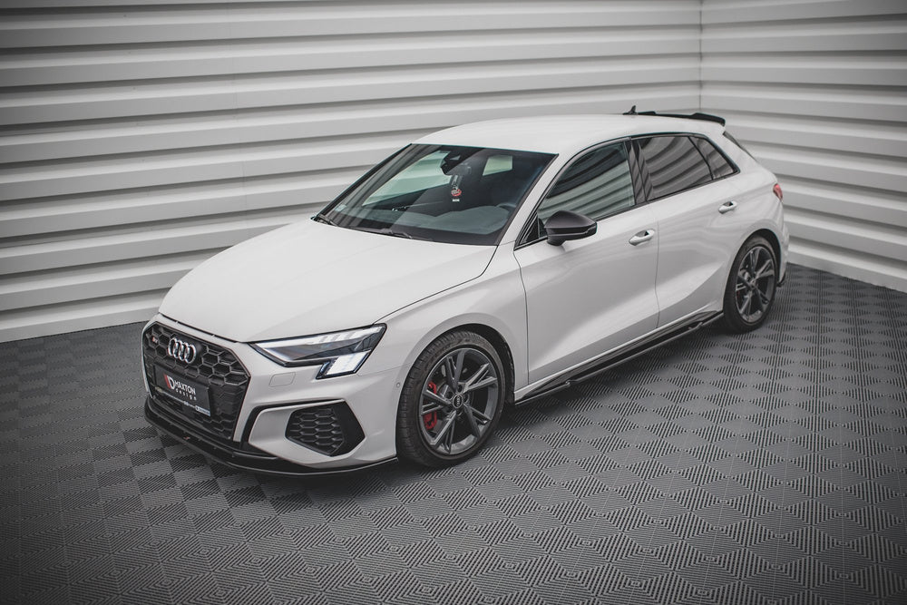 Maxton Design Seitenschweller Audi S3 / A3 S-Line 8Y V.1 2020-2024 / Seitenschweller Audi S3 / A3 S-Line