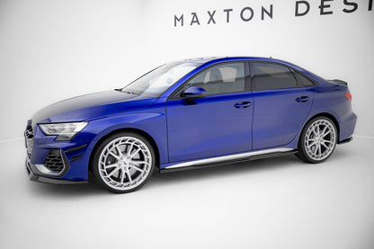 Maxton Design Seitenschweller Audi A3 S-Line Limousine / S3 Limousine 8Y V.2 Facelift 2024 -