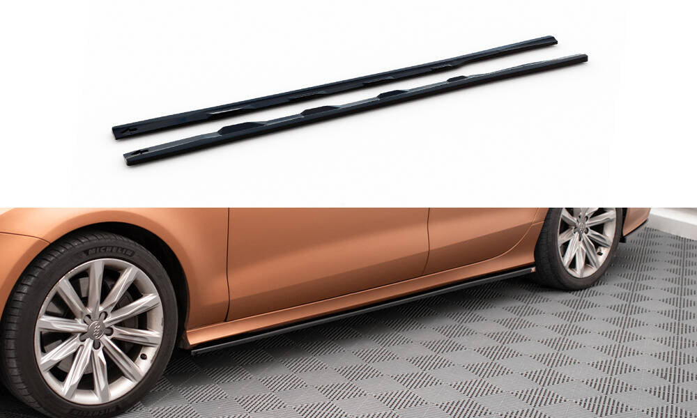 Maxton Sivuhelman siivekkeet Audi A7 S-Line C7 2010-2014