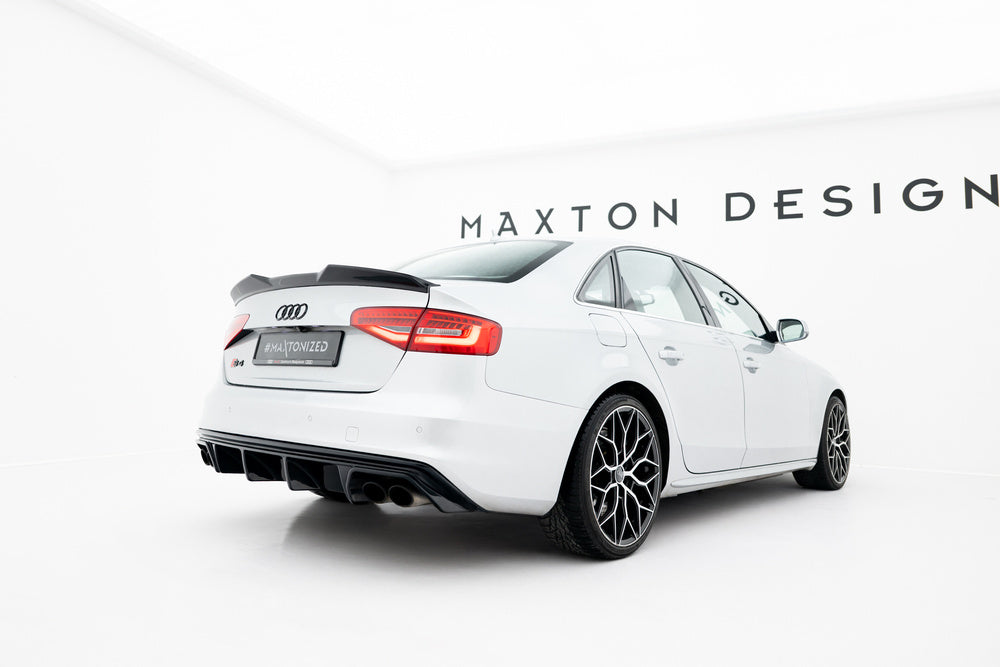 Maxton Design Heckspoiler D Audi S4 Limousine B8 Facelift 2012-2015