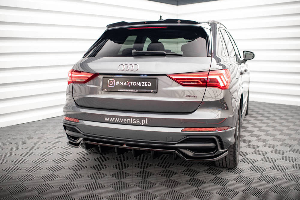 Maxton Spoilerilippa Audi Q3 S-Line F3 2018 -