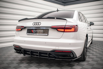 Maxton Rear Spoiler Audi S4 / A4 Standard / S-Line / Competition Sedan B9 / B9 Facelift 2015-2024