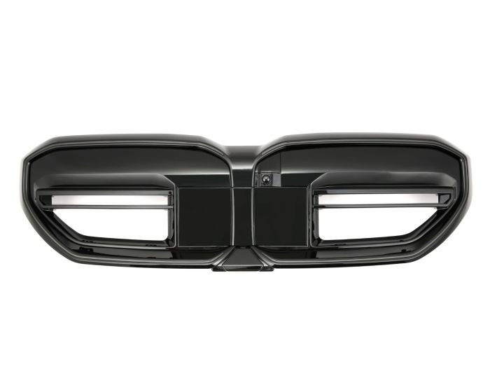 BMW Munuaiset G60 / G61 – Musta BMW Kidney Grille / Schwarz Nierengrill M Look mit LED Licht (2023–)