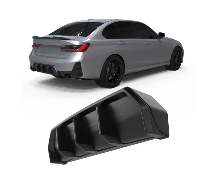 BMW G20 G21 Diffuusori - Takadiffuusori 2022– APEX – Kiiltävän musta. - BMW G20 G21 Diffuser 2022– APEX – Gloss black. - BMW G20 G21 Diffusor 2022– APEX – Glänzend schwarz.