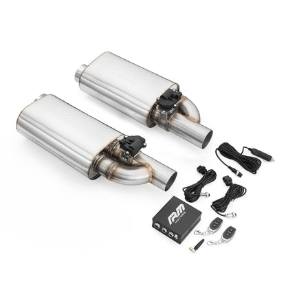 RM Kammio Sport Äänenvaimennin Sähköventtiilillä Sarja – (With Electric Valve) EV05