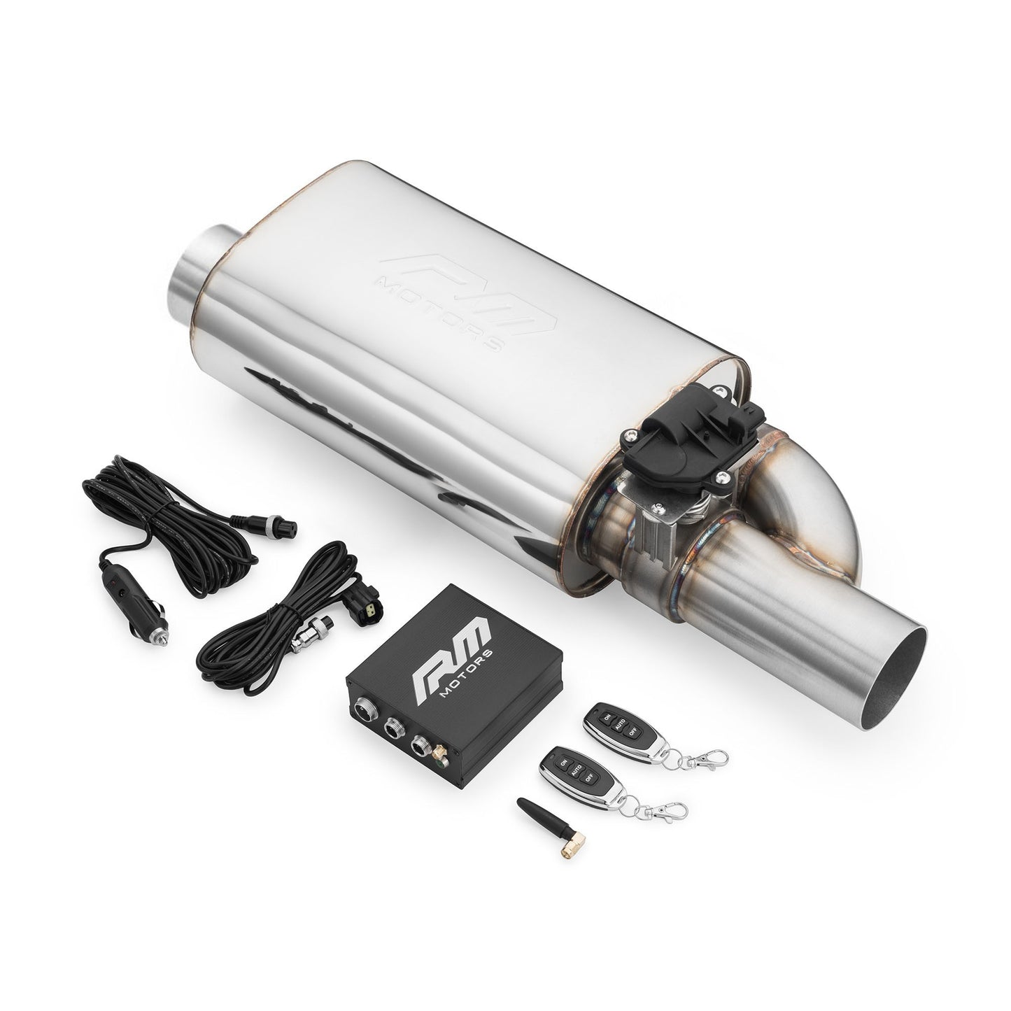 RM Kammio Sport Äänenvaimennin Sähköventtiilillä Sarja – (With Electric Valve) EV05
