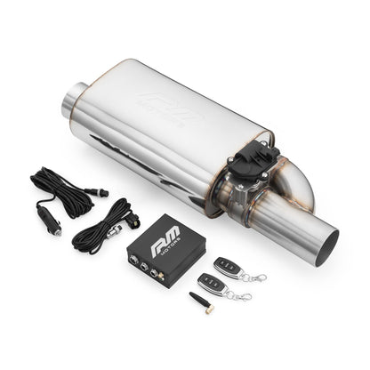 RM Kammio Sport Äänenvaimennin Sähköventtiilillä Sarja – (With Electric Valve) EV05