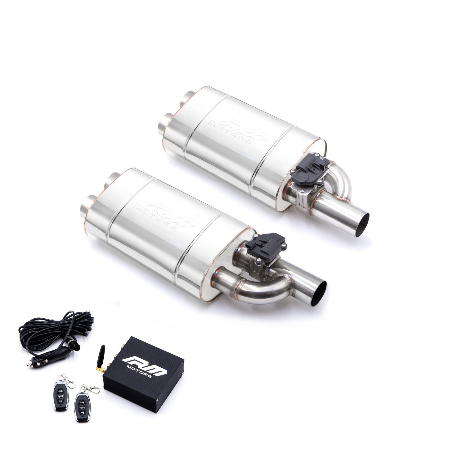 RM Suora Sport Äänenvaimennin Sähköventtiilillä Sarja - (Electric Valve) EV03