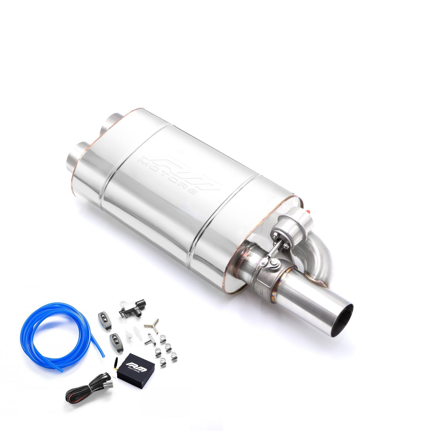 RM Sport Äänenvaimennin Sarja Alipaineventtiilillä - (Vacuum Valve) EV03