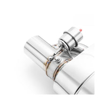 RM Suora Äänenvaimennin Alipaineventtiilillä - Muffler With A Vacuum Valve