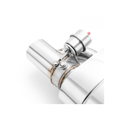 RM Suora Äänenvaimennin Alipaineventtiilillä - Muffler With A Vacuum Valve