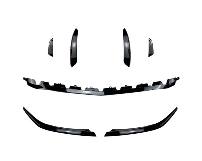 Mercedes W177 Etulippa - Etuspoileri AMG Line + A35 AMG Kiiltävä Musta – Mercedes W177 Frontspoiler – Frontlippe AMG Line + A35 AMG Schwarz – Mercedes W177 Front Spoiler – Front Lip AMG Line + A35 AMG Gloss Black