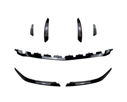 Mercedes W177 Etulippa - Etuspoileri AMG Line + A35 AMG Kiiltävä Musta – Mercedes W177 Frontspoiler – Frontlippe AMG Line + A35 AMG Schwarz – Mercedes W177 Front Spoiler – Front Lip AMG Line + A35 AMG Gloss Black