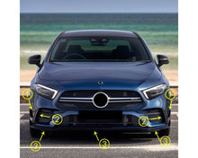 Mercedes W177 Etulippa - Etuspoileri AMG Line + A35 AMG Kiiltävä Musta – Mercedes W177 Frontspoiler – Frontlippe AMG Line + A35 AMG Schwarz – Mercedes W177 Front Spoiler – Front Lip AMG Line + A35 AMG Gloss Black