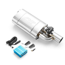 RM Sport Läpivirtausäänenvaimennin kohokuvioinnilla ja sähköventtiilillä - (Electric Valve)