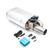 RM Sport Läpivirtausäänenvaimennin kohokuvioinnilla ja sähköventtiilillä - (Electric Valve)